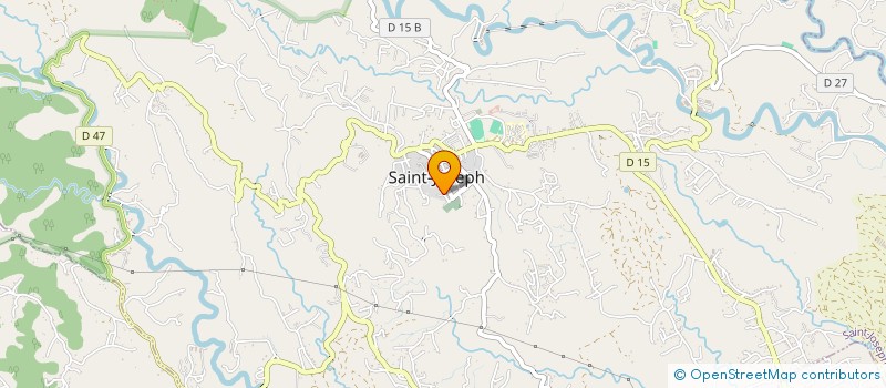 localisation de l'entreprise MONSIEUR MAEL JEAN-MARIE-FLORE  SAINT-JOSEPH