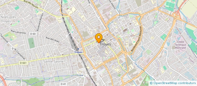 localisation de l'entreprise MONSIEUR MAEL JEDRYKA  TROYES