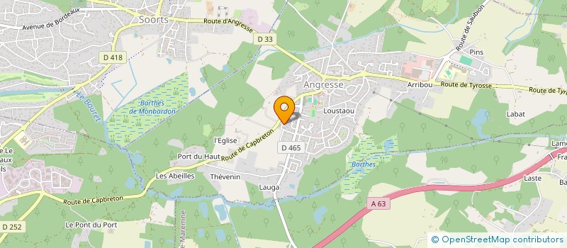 localisation de l'entreprise MONSIEUR MAEL KERLOC'H  ANGRESSE