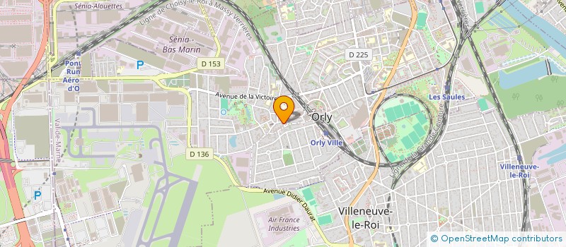 localisation de l'entreprise MONSIEUR MAEL LANCIEN  ORLY