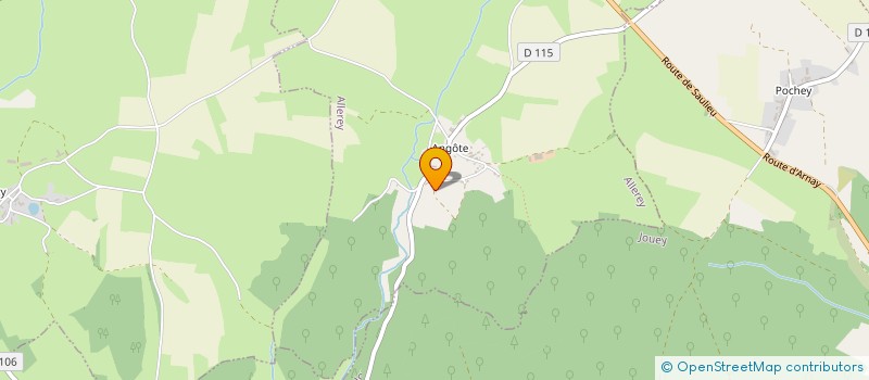 localisation de l'entreprise MONSIEUR MAEL LANUX-DOURIAUX  ALLEREY