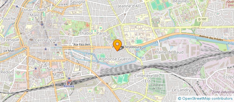 localisation de l'entreprise MONSIEUR MAEL LE BRAS  RENNES