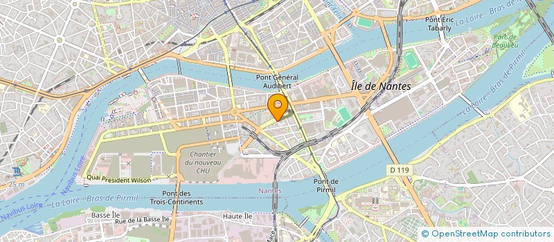 localisation de l'entreprise MONSIEUR MAEL LE GALL  NANTES