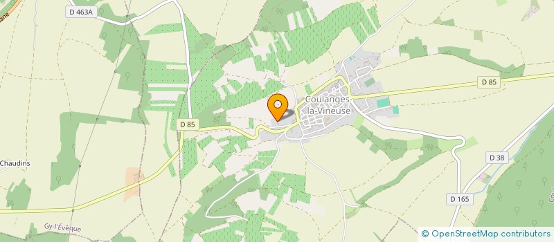 localisation de l'entreprise MONSIEUR MAEL LEMOULE à COULANGES LA VINEUSE