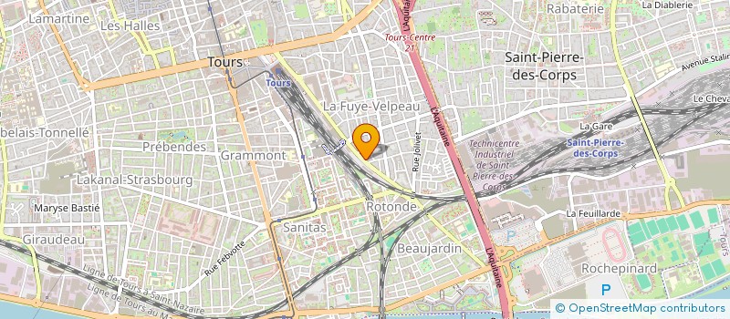 localisation de l'entreprise MONSIEUR MAEL LIZE  TOURS