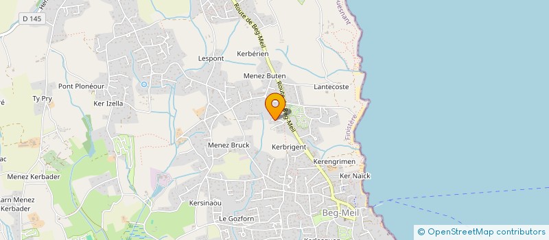 localisation de l'entreprise MONSIEUR MAEL LOZACH  FOUESNANT