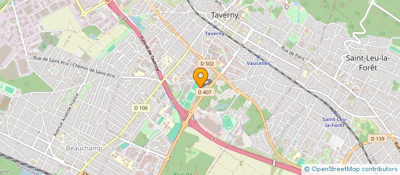 localisation de l'entreprise MONSIEUR MAEL MAROUS  TAVERNY