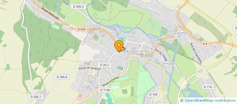 localisation de l'entreprise MONSIEUR MAEL MATHIEU à NOGENT-LE-ROI