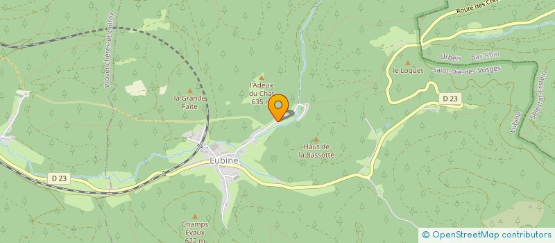 localisation de l'entreprise MONSIEUR MAEL MISTLER  LUBINE