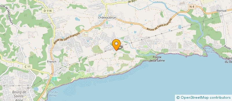 localisation de l'entreprise MONSIEUR MAEL NOIRON  SAINTE-ANNE