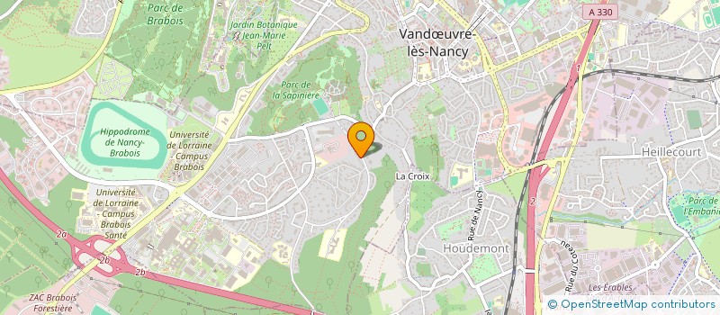 localisation de l'entreprise MONSIEUR MAEL OUARNIER  VANDUVRE-LES-NANCY