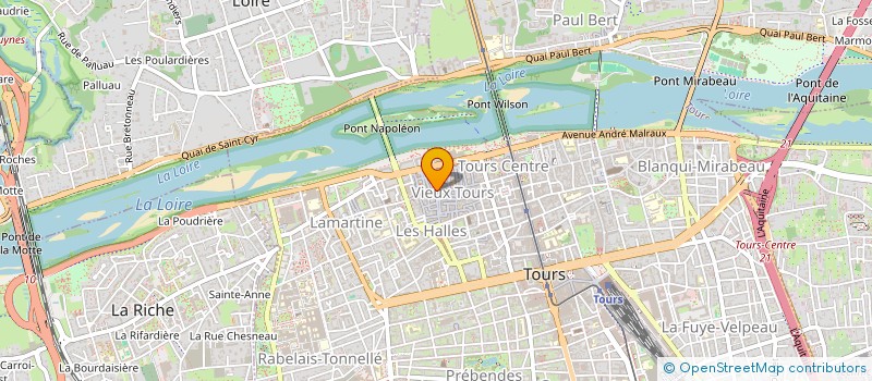 localisation de l'entreprise MONSIEUR MAEL PENAGER  TOURS