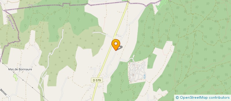 localisation de l'entreprise MONSIEUR MAEL PERROIS  BARJAC