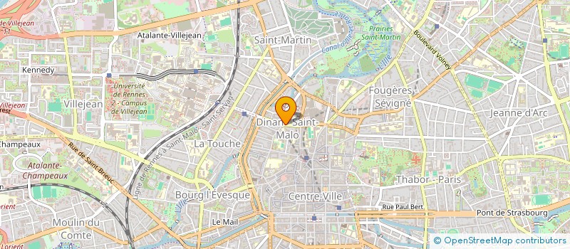 localisation de l'entreprise MONSIEUR MAEL PILVEN  RENNES