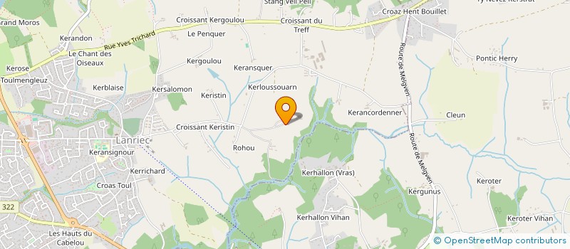 localisation de l'entreprise MONSIEUR MAEL PROVOT  CONCARNEAU