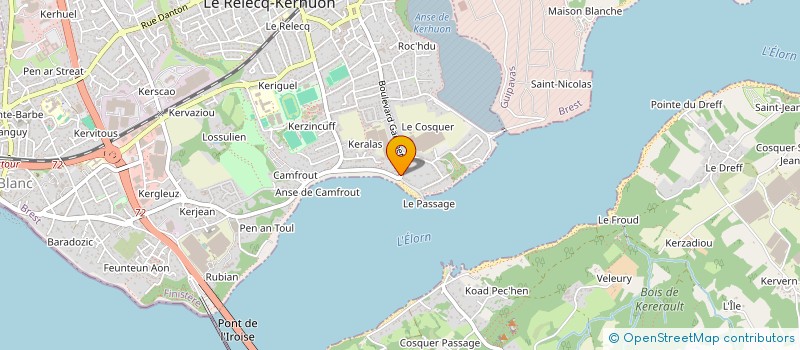 localisation de l'entreprise MONSIEUR MAEL QUERE à LE RELECQ-KERHUON
