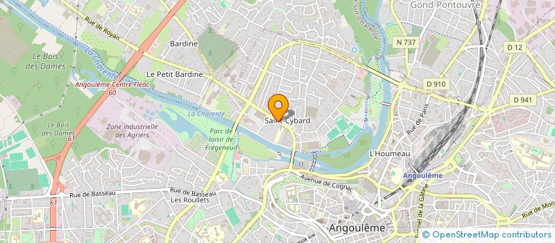 localisation de l'entreprise MONSIEUR MAEL RANNOU à ANGOULEME