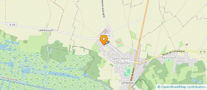 localisation de l'entreprise MONSIEUR MAEL ROUSSET  BAZICOURT