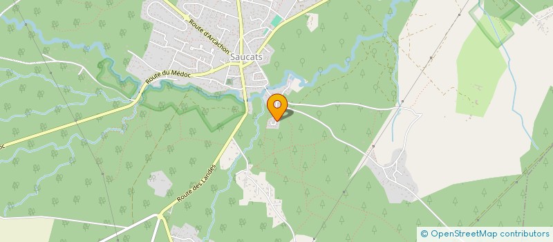 localisation de l'entreprise MONSIEUR MAEL STEPHANT  SAUCATS