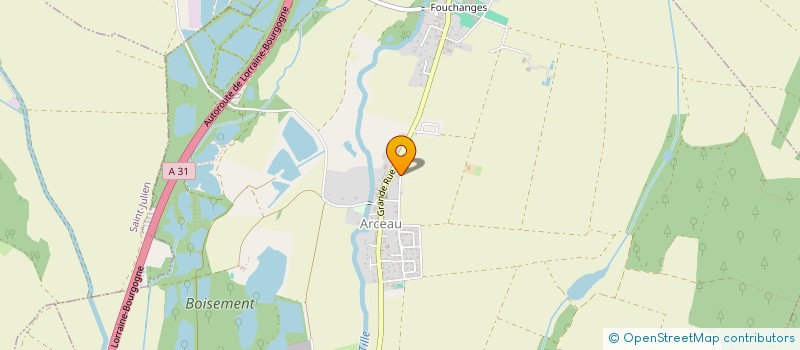 localisation de l'entreprise MONSIEUR MAEL THILL  ARCEAU