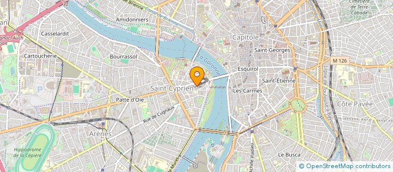 localisation de l'entreprise MONSIEUR MAEL THOMINOT  TOULOUSE
