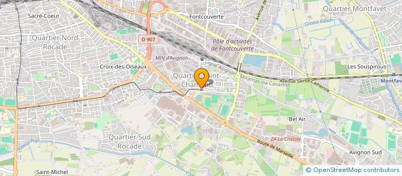 localisation de l'entreprise MONSIEUR MAEL TORRES CALAMO  AVIGNON