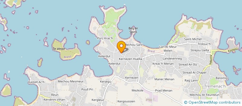 localisation de l'entreprise MONSIEUR MAEL TROEL  PLOUGUERNEAU