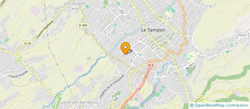 localisation de l'entreprise MONSIEUR MAEL VIALARET à LE TAMPON