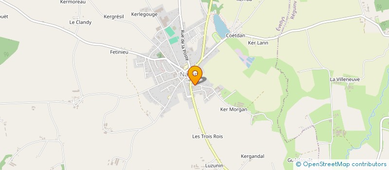 localisation de l'entreprise MONSIEUR MAEL YHUEL  EVELLYS