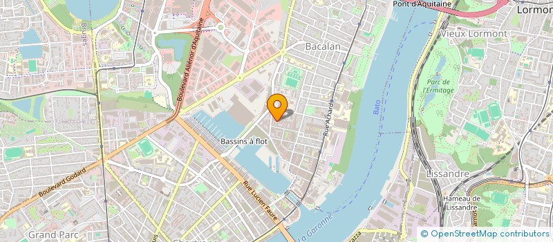 localisation de l'entreprise MONSIEUR MAEL ZAMORA  SANGUINET