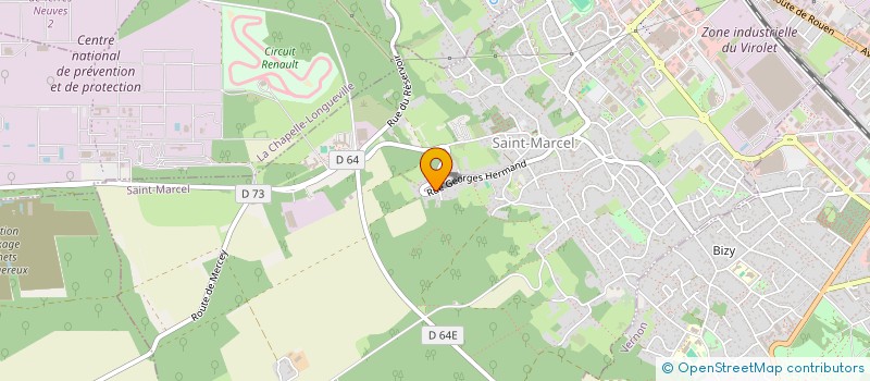 localisation de l'entreprise MONSIEUR MAEL ZWICKERT  SAINT-MARCEL