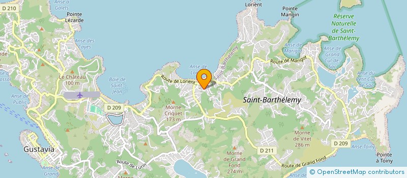 localisation de l'entreprise MONSIEUR MAELAN DANTEC  SAINT-BARTHELEMY