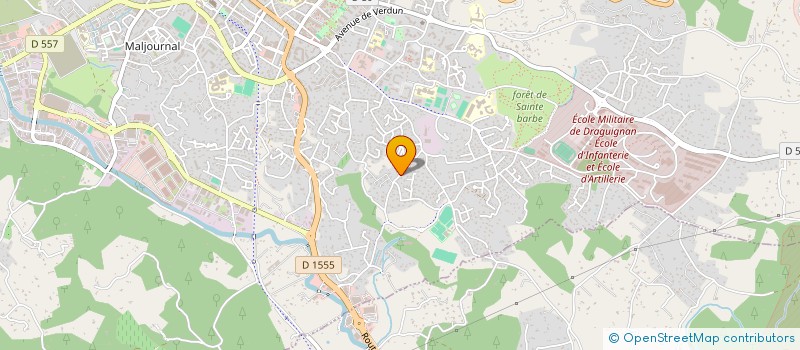 localisation de l'entreprise MONSIEUR MAELAN MATERN  DRAGUIGNAN