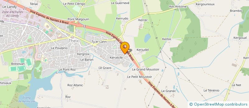localisation de l'entreprise MONSIEUR MAELAN MOUREAUX à THEIX-NOYALO