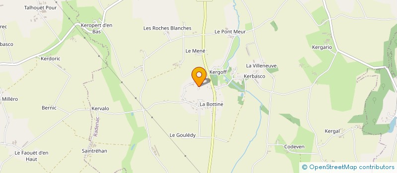 localisation de l'entreprise MONSIEUR MAELANN LUGUE  RADENAC