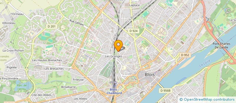 localisation de l'entreprise MONSIEUR MAELYS BIGOT  BLOIS