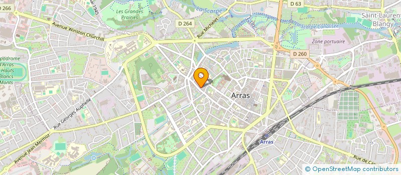localisation de l'entreprise MONSIEUR MAEMOUN EMSADDER à ARRAS