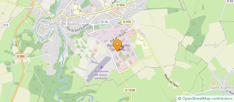 localisation de l'entreprise MONSIEUR MAEN SAREM  SEMUR-EN-AUXOIS