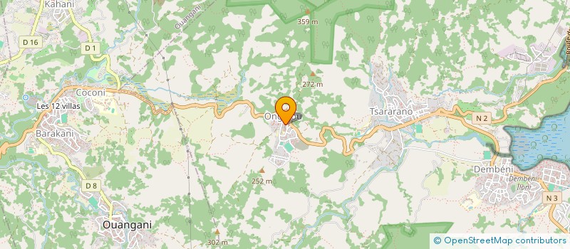 localisation de l'entreprise MONSIEUR MAENFOU OUSSENI  DEMBENI