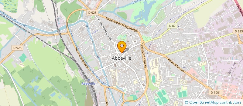 localisation de l'entreprise MONSIEUR MAES FREDERIK JORIS L à ABBEVILLE
