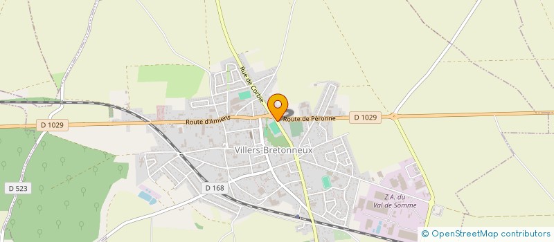 localisation de l'entreprise MONSIEUR MAFALL NIANG à VILLERS-BRETONNEUX