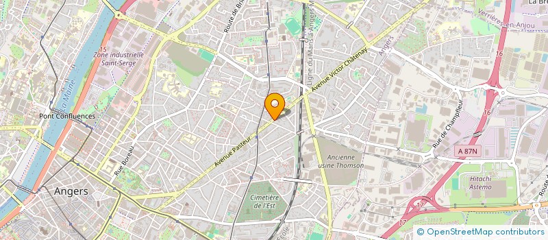 localisation de l'entreprise MONSIEUR MAFE FOFANA  ANGERS