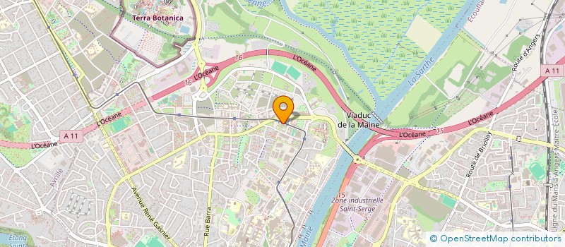 localisation de l'entreprise MONSIEUR MAFOUZE KOTO TAMOU LAFIA  ANGERS