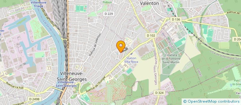 localisation de l'entreprise MONSIEUR MAFUTAMINGI MOFITA KISHIE  VILLENEUVE-SAINT-GEORGES