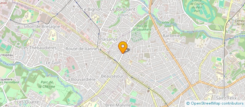 localisation de l'entreprise MONSIEUR MAGARH TSILOUONI à NANTES