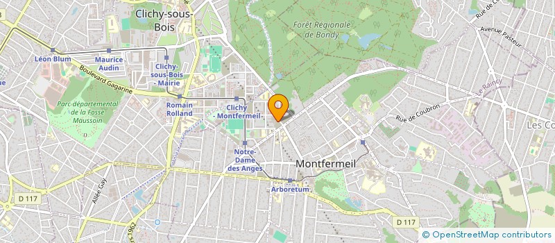 localisation de l'entreprise MONSIEUR MAGASSA IBOURRAHIMA  MONTFERMEIL