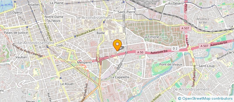 localisation de l'entreprise MONSIEUR MAGATTE DIAGNE  MARSEILLE