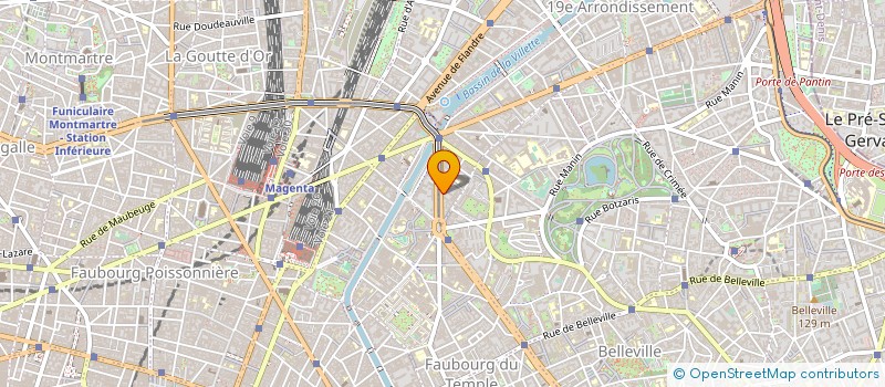 localisation de l'entreprise MONSIEUR MAGATTE-LO SOW  PARIS