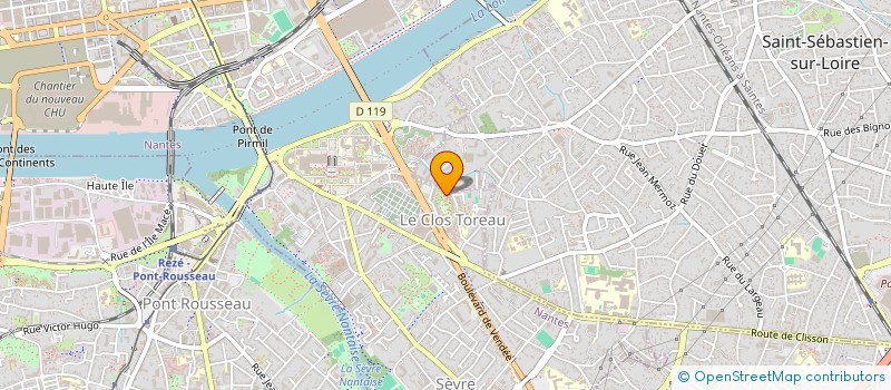localisation de l'entreprise MONSIEUR MAGBOUL ISGAG à NANTES