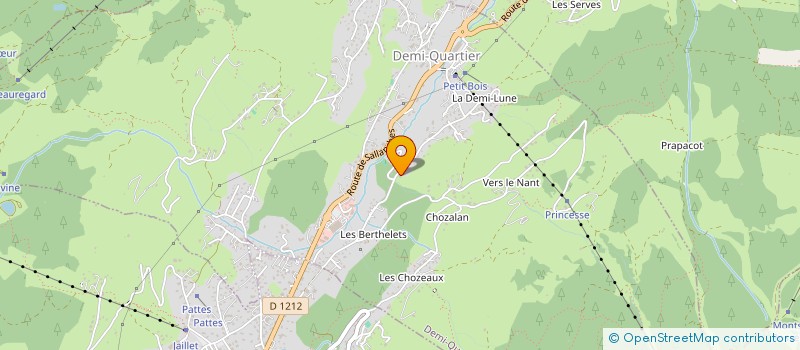 localisation de l'entreprise MONSIEUR MAGDELIN BESSON-MAGDELAIN à DEMI-QUARTIER